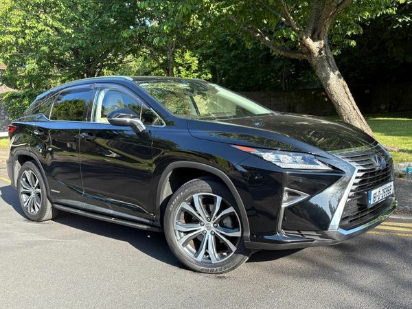 Lexus RX SUV, Petrol Hybrid, 2018, Black