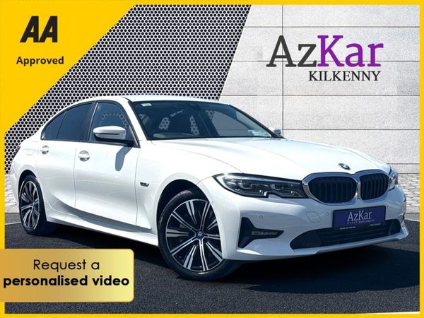BMW 3-Series Saloon, Hybrid, 2022, White