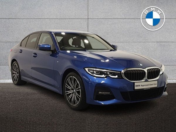 BMW 3-Series Saloon, Petrol Plug-in Hybrid, 2020, Blue
