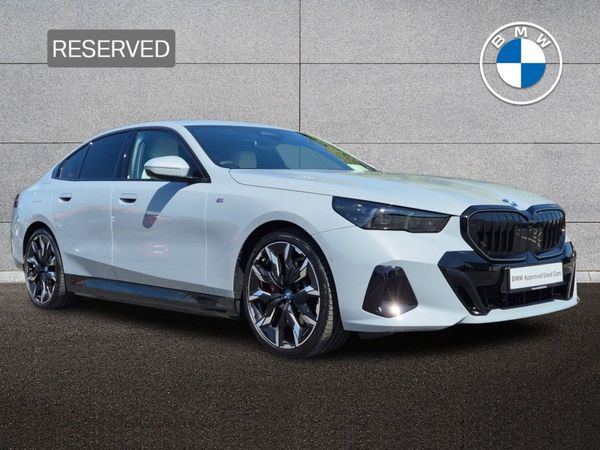 BMW 5-Series Saloon, Petrol Plug-in Hybrid, 2024, Grey