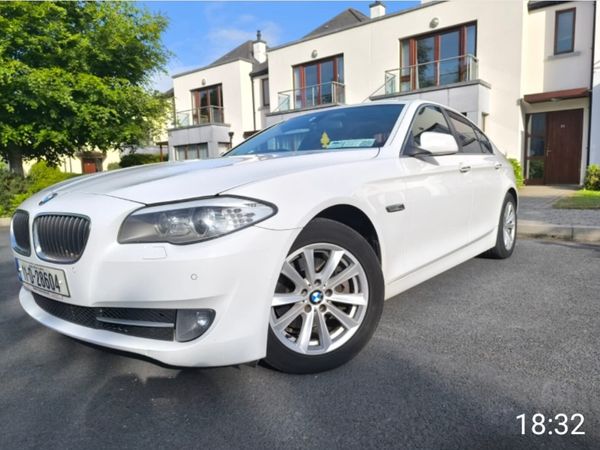 BMW 5-Series Saloon, Diesel, 2011, White