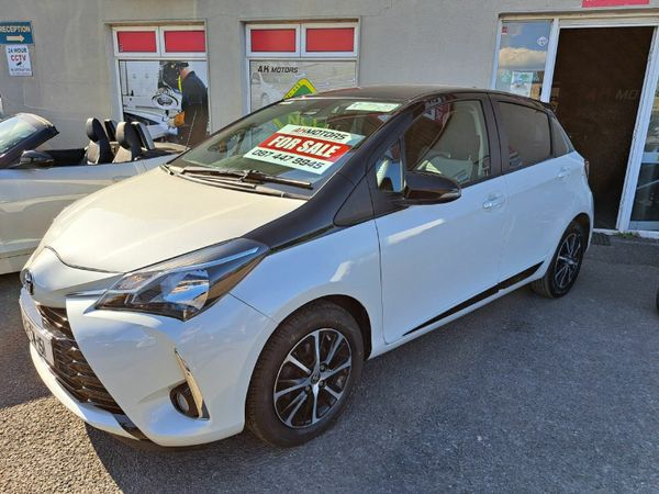 Toyota Yaris Hatchback, Petrol, 2018, White