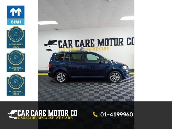 Volkswagen Touran MPV, Diesel, 2015, Blue