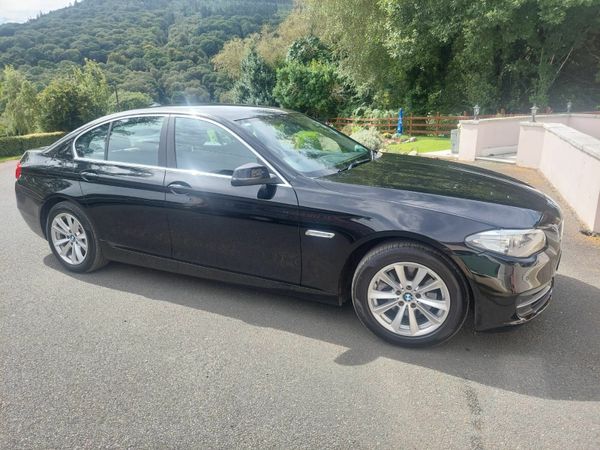 BMW 5-Series Saloon, Diesel, 2014, Black