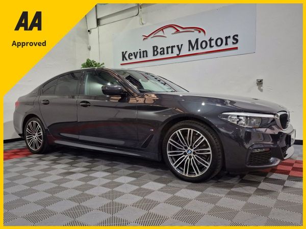 BMW 5-Series Saloon, Petrol Plug-in Hybrid, 2019, Grey