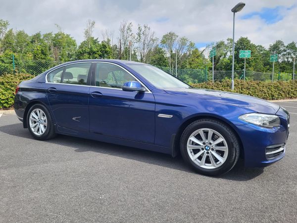 BMW 5-Series Saloon, Diesel, 2015, Blue