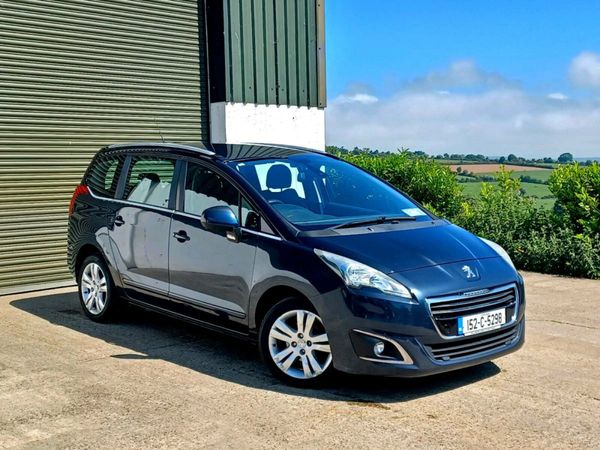 Peugeot 5008 MPV, Diesel, 2015, Blue