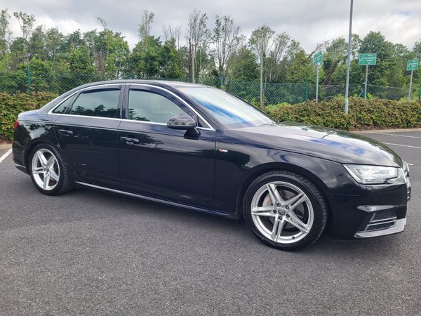 Audi A4 Saloon, Diesel, 2017, Black