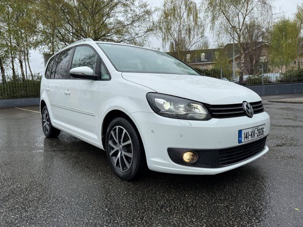 Volkswagen Touran MPV, Petrol, 2014, White