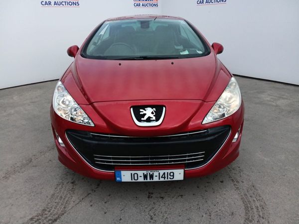 Peugeot 308 Cabriolet, Diesel, 2010, Red