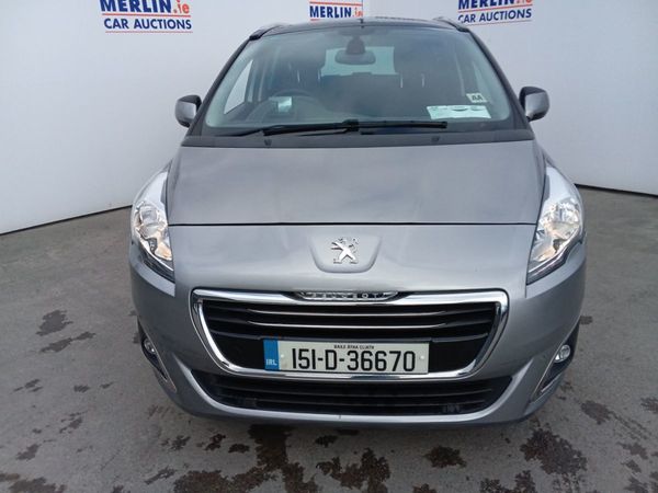 Peugeot 5008 MPV, Diesel, 2015, Grey