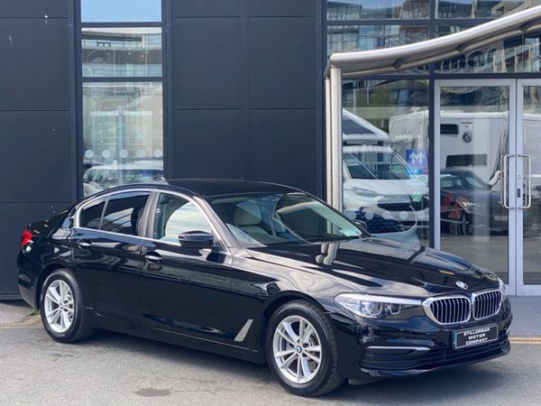 BMW 5-Series Saloon, Diesel, 2017, Black
