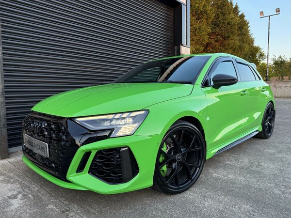 Audi RS3 Hatchback, Petrol, 2022, Green