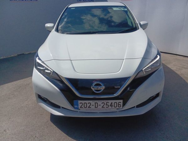 Nissan Leaf Hatchback, Electric, 2020, White