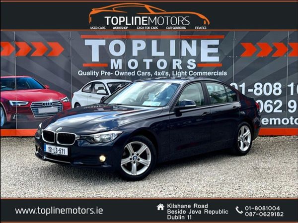 BMW 3-Series Saloon, Diesel, 2015, Blue