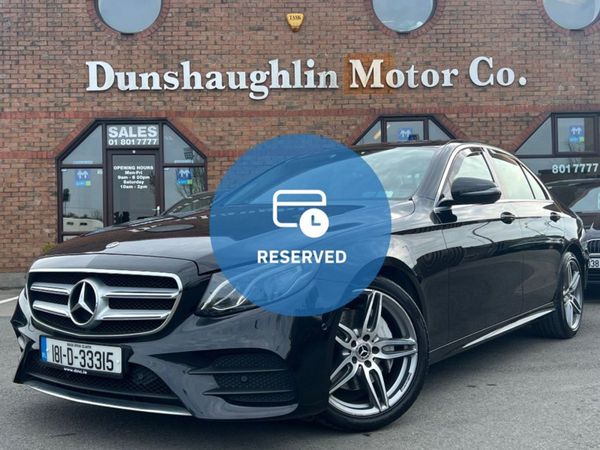 Mercedes-Benz E-Class Saloon, Diesel, 2018, Black