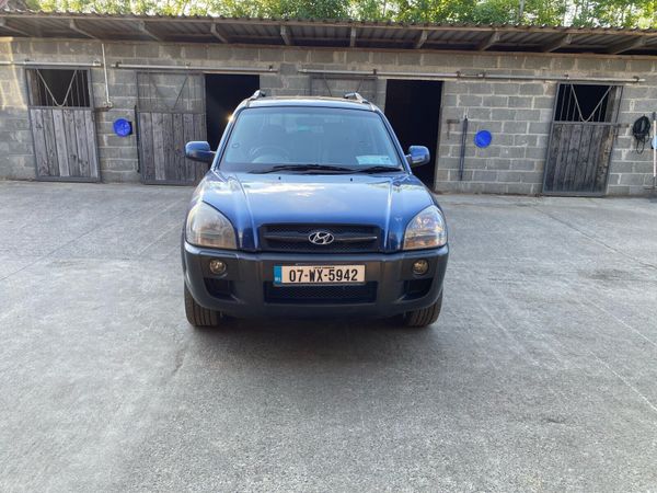Hyundai Tucson SUV, Diesel, 2007, Green