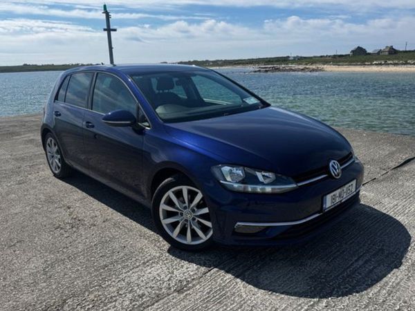 Volkswagen Golf Estate, Diesel, 2018, Blue