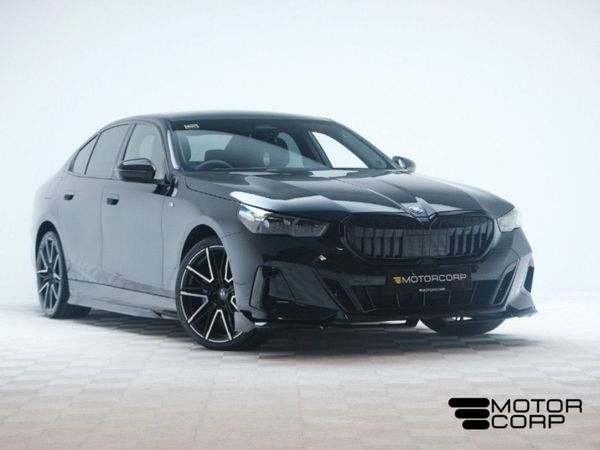 BMW 5-Series Saloon, Hybrid, 2024, Black