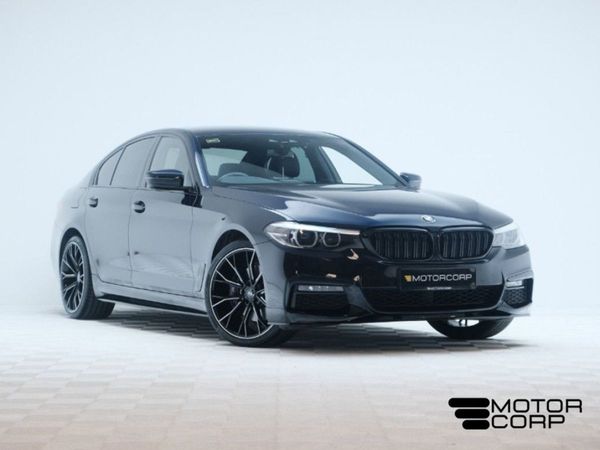 BMW 5-Series Saloon, Hybrid, 2020, Black