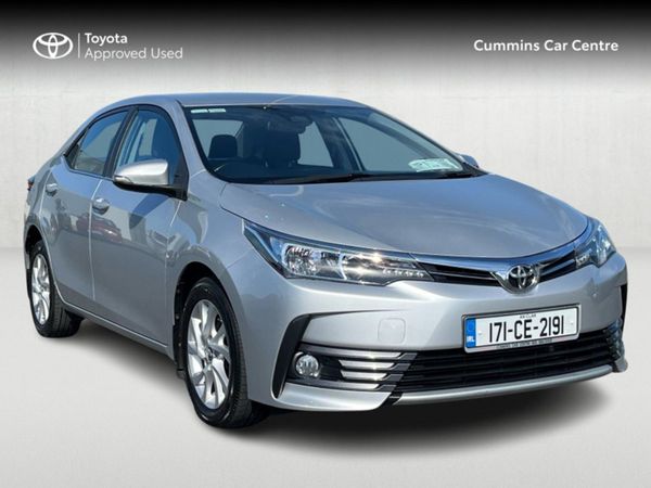 Toyota Corolla Saloon, Petrol, 2017, Silver