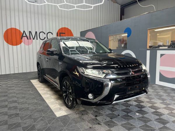 Mitsubishi Outlander SUV, Petrol Hybrid, 2017, Black