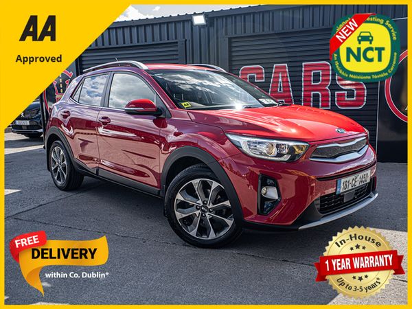 Kia Stonic Estate/Jeep, Petrol, 2018, Red