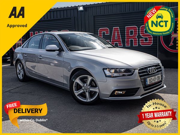Audi A4 Saloon, Diesel, 2015, Silver