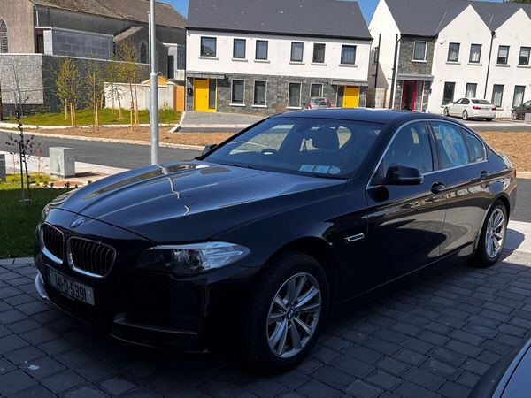 BMW 5-Series Saloon, Diesel, 2014, Black