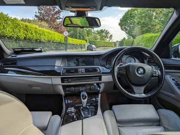 BMW 5-Series Saloon, Petrol, 2011, Black