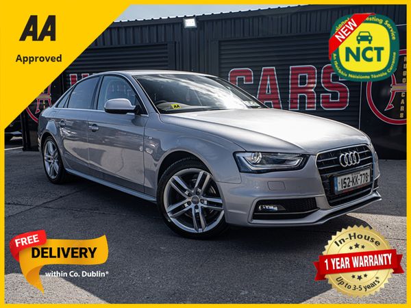 Audi A4 Saloon, Diesel, 2015, Silver