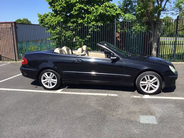 Mercedes-Benz CLK Convertible, Petrol, 2010, Black