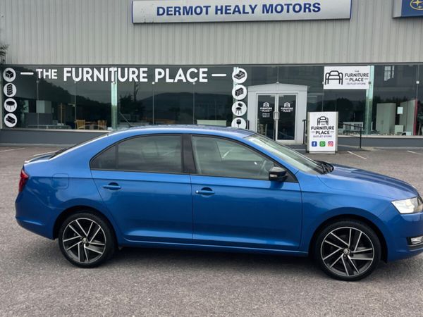 Skoda Rapid Saloon, Petrol, 2018, Blue