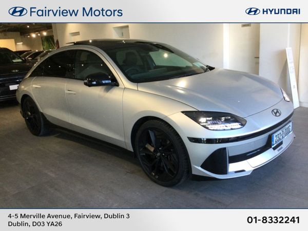 Hyundai IONIQ 6 Saloon, Electric, 2023, Silver