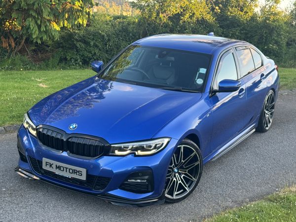 BMW 3-Series Saloon, Diesel, 2019, Blue