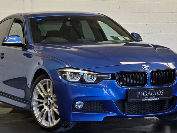 BMW 3-Series Saloon, Petrol Plug-in Hybrid, 2017, Blue