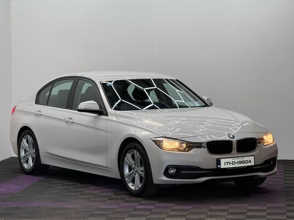 BMW 3-Series Saloon, Diesel, 2017, White