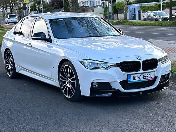 BMW 3-Series Saloon, Petrol Plug-in Hybrid, 2018, White