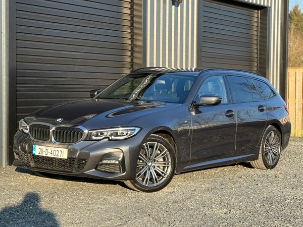 BMW 3-Series Estate, Petrol Hybrid, 2021, Grey