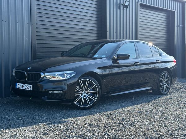 BMW 5-Series Saloon, Petrol Plug-in Hybrid, 2017, Black