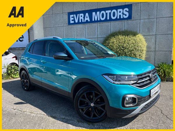 Volkswagen T-Cross SUV, Petrol, 2020, Blue