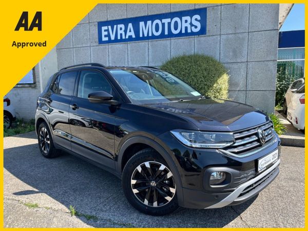 Volkswagen T-Cross SUV, Petrol, 2021, Black