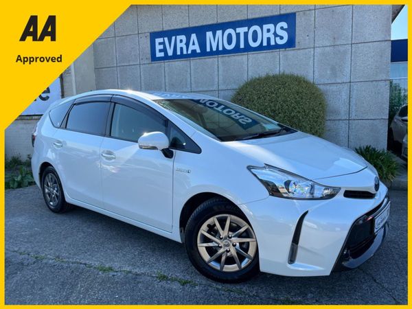 Toyota Prius MPV, Petrol Hybrid, 2017, White