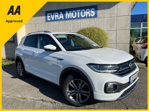 Volkswagen T-Cross SUV, Petrol, 2022, White