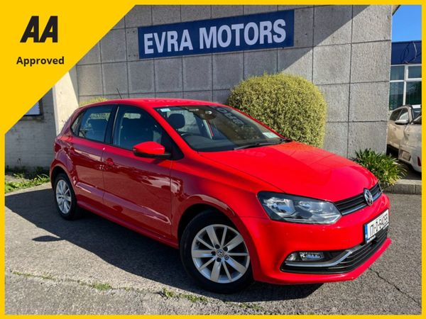 Volkswagen Polo Hatchback, Petrol, 2017, Red