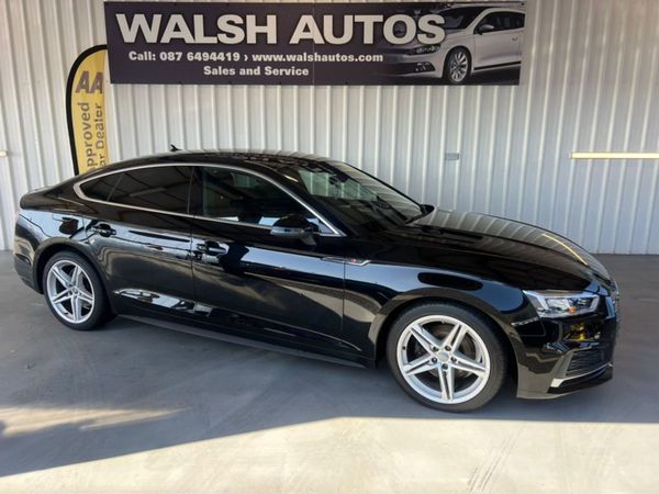 Audi A5 Hatchback, Diesel, 2018, Black