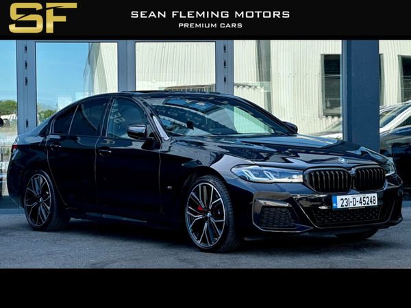 BMW 5-Series Saloon, Diesel, 2023, Black