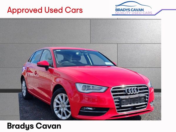 Audi A3 Hatchback, Petrol, 2014, Red