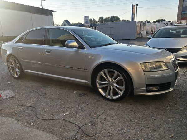 Audi A8 Saloon, Petrol, 2008, Silver
