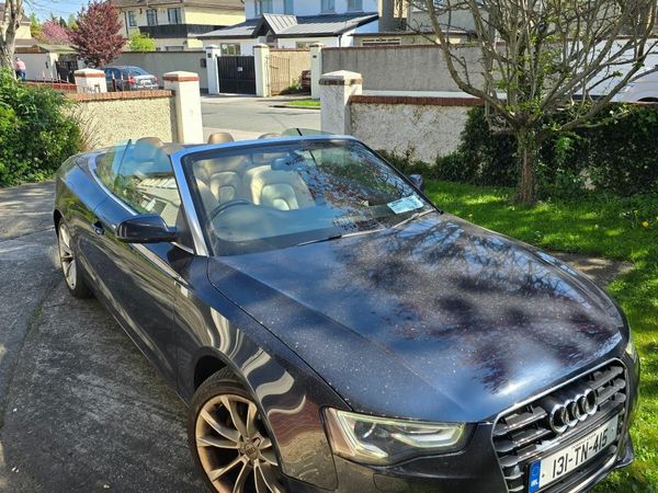 Audi A5 Convertible, Diesel, 2013, Blue